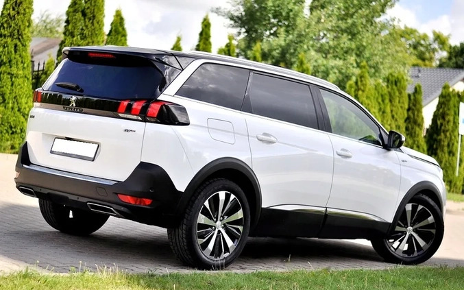 Peugeot 5008 cena 101900 przebieg: 169000, rok produkcji 2019 z Płock małe 667